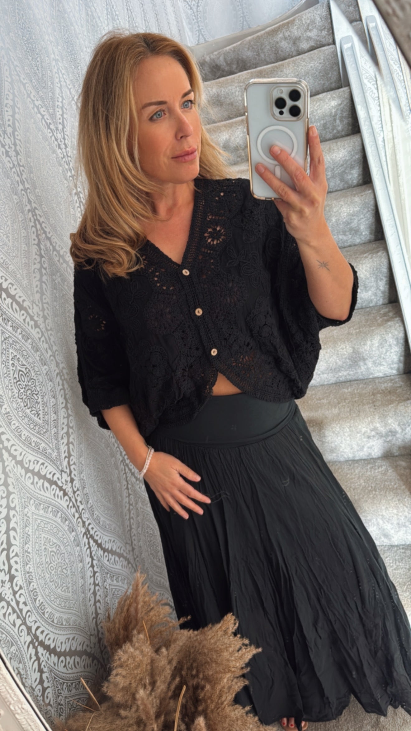 Jenny Crochet Cardigan