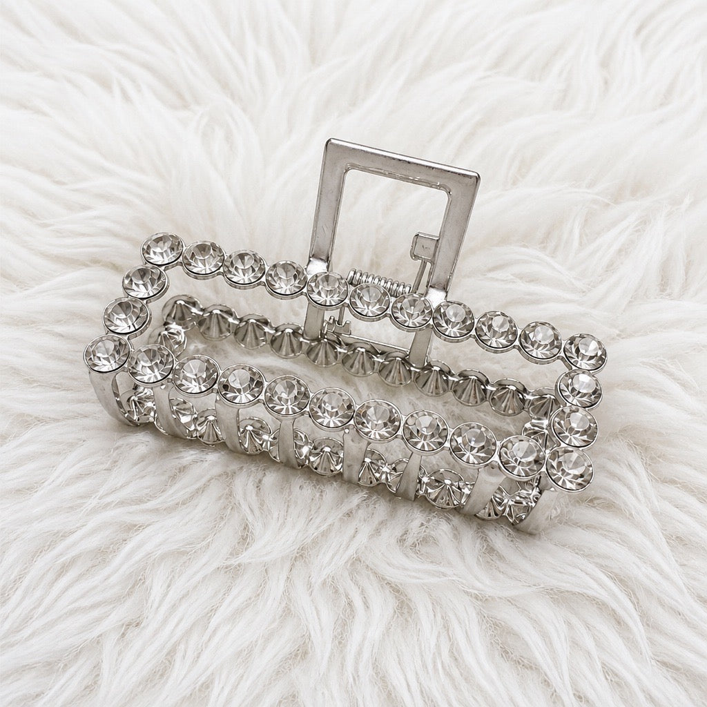 Crystal Glam Hair Claw Clip